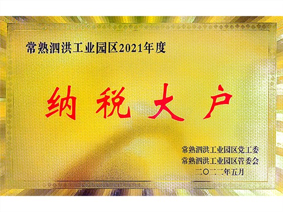 2021年度纳税大户x
